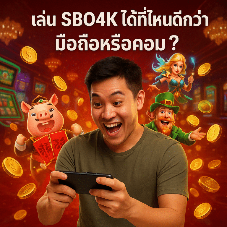 เล่น SBO4K ได้ที่ไหนดีกว่า มือถือหรือคอม?