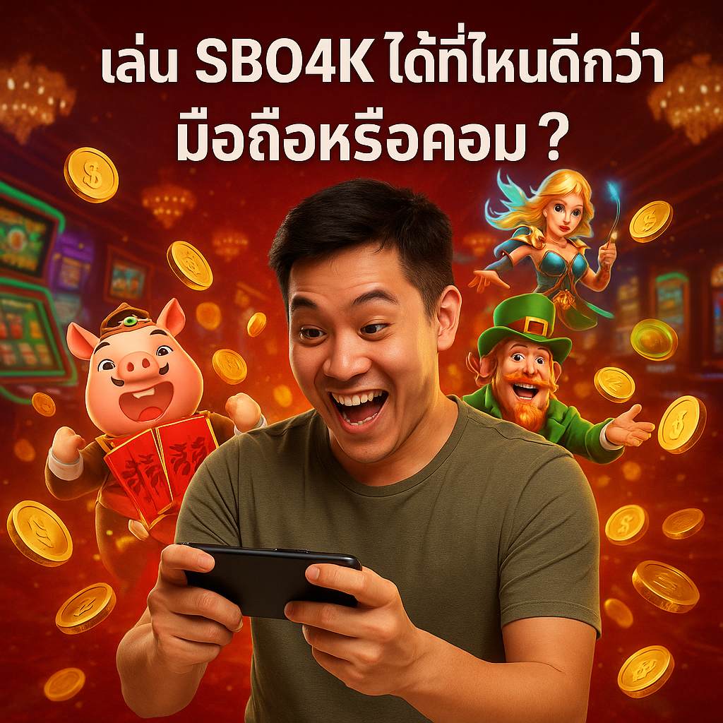 เล่น SBO4K ได้ที่ไหนดีกว่า มือถือหรือคอม?