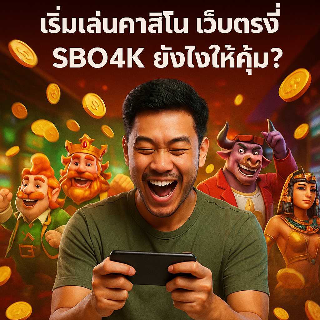 ทำไมต้องเลือก SBO4K? ข้อดีที่เห็นได้ชัด