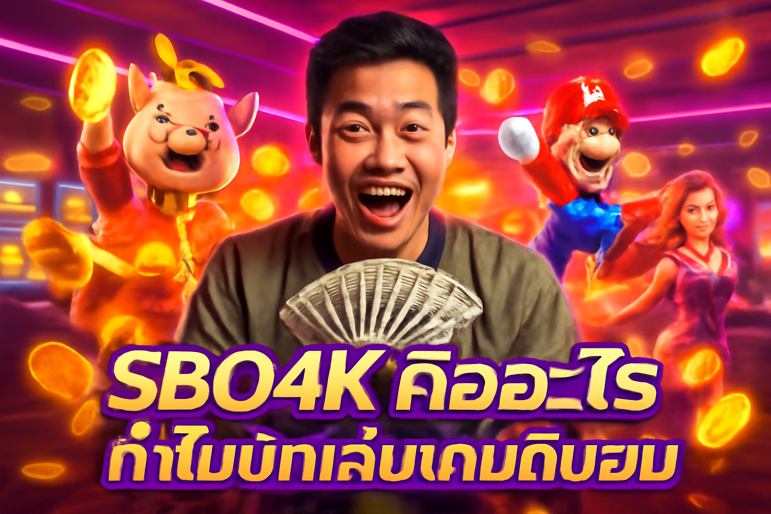 SBO4K คืออะไร ทำไมนักเล่นเกมถึงนิยม